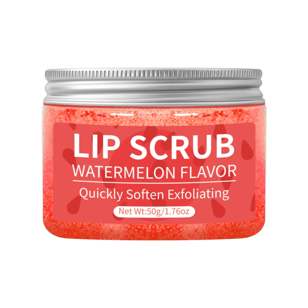 Coconut, green apple, watermelon lip scrub exfoliating deep cleansing moisturizing female gift Care Moisturizing