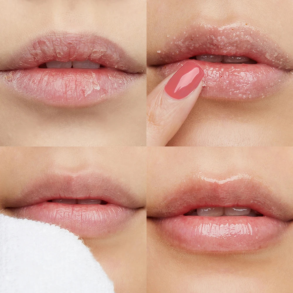 Coconut, green apple, watermelon lip scrub exfoliating deep cleansing moisturizing female gift Care Moisturizing