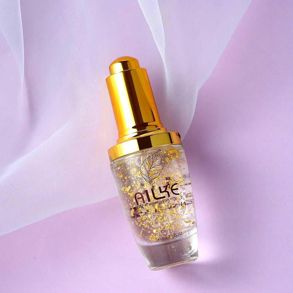 AILKE 24K Collagen Facial Whitening Set, Reduce Black Spots, Freckles, Brightening, Moisturizing Beauty Set For All Skin Types