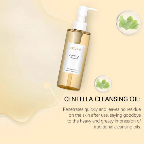 EELHOE Light Oil Refreshing Gentle Cleansing Face Eye And Lip Makeup Remover