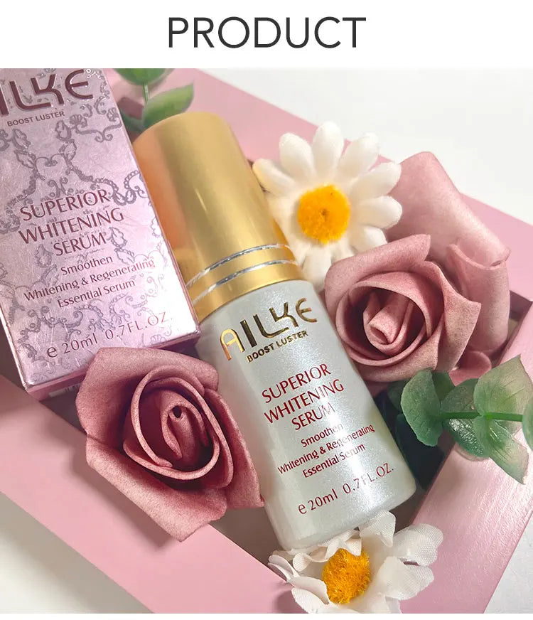 مجموعة AILKE White Rose لترطيب وإشراقة وتوحيد مظهر البشرة