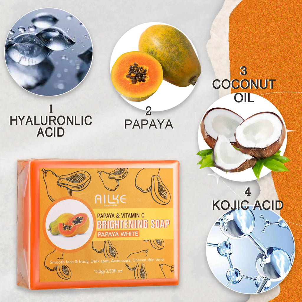AILKE Collagen Whitening Kit, Moisturizer, Hydration, Dark Spot Removal Cream, Brightening Body Lotion, armpit Whitening Cream