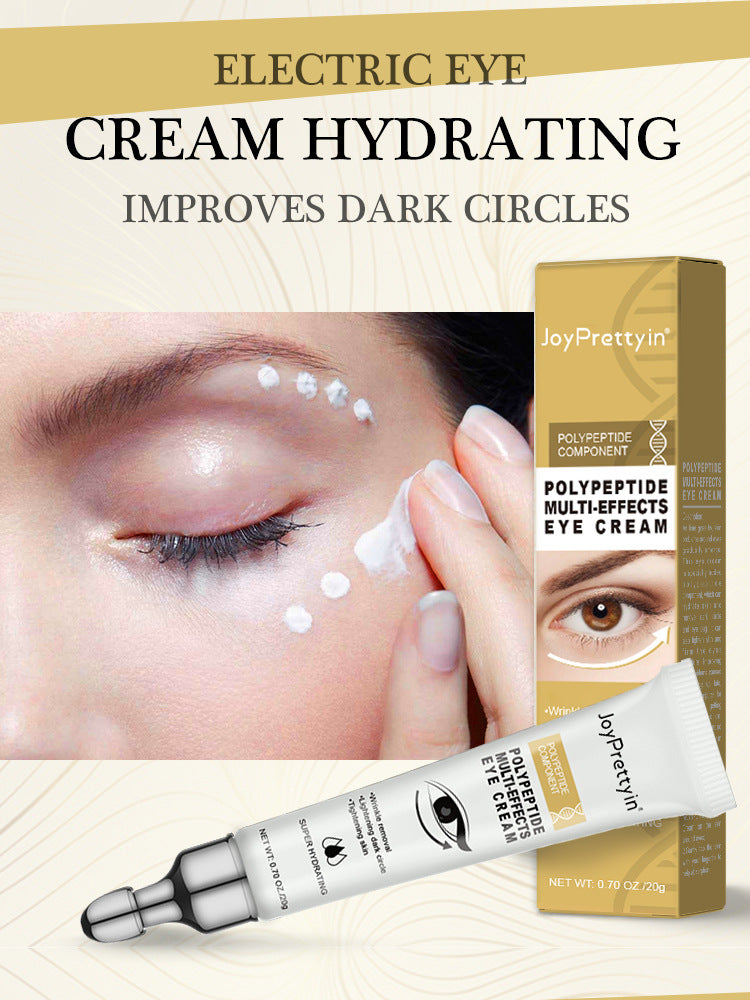 Dark Circle Remover Eye Cream Peptide Wrinkle Removal Serum Instant Eye Bags Anti-Puffiness Lifting Firming Skin Care Products