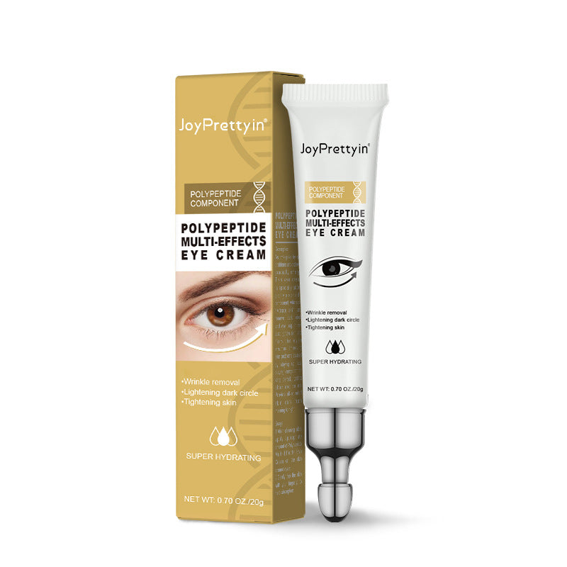 Dark Circle Remover Eye Cream Peptide Wrinkle Removal Serum Instant Eye Bags Anti-Puffiness Lifting Firming Skin Care Products