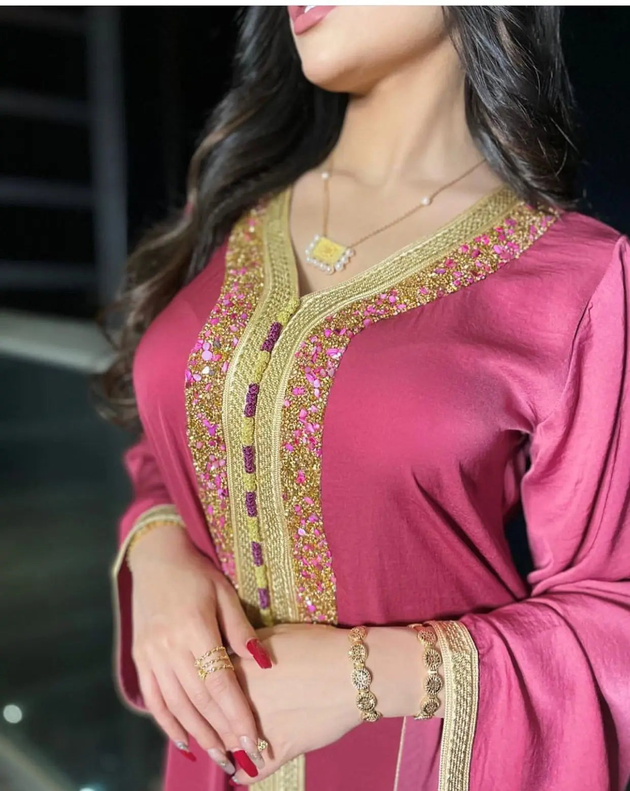 Eid Ramadan Mubarak Abayas For Women Abaya Dubai Muslim Hijab Dress Jalabiya Caftan Marocain Turkish Evening Gown Islam Clothing