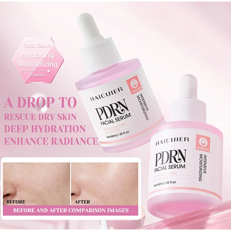 PDRN Essence Moisturizing Spray Hydrating Clear Lasting Hydrating Skincare Set Refreshing NonGreasy Fast-Acting Brighten Essence