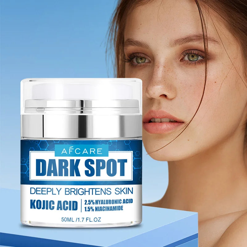 Dark Spots Remove Kojic Acid Cream Face Nicotinamide Effective Whiten Anti-pigmentation Improve Dullness Skin Care Cream 50ML