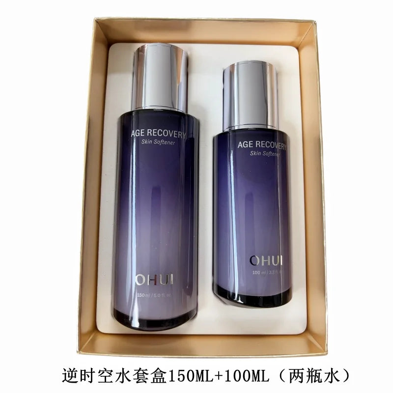 Korea OHUI Age Recovery Time Essence Pure Firming Anti-Aging Series Essence Set Anti-wrinkles Moisturizing Nourish Skin Care Set