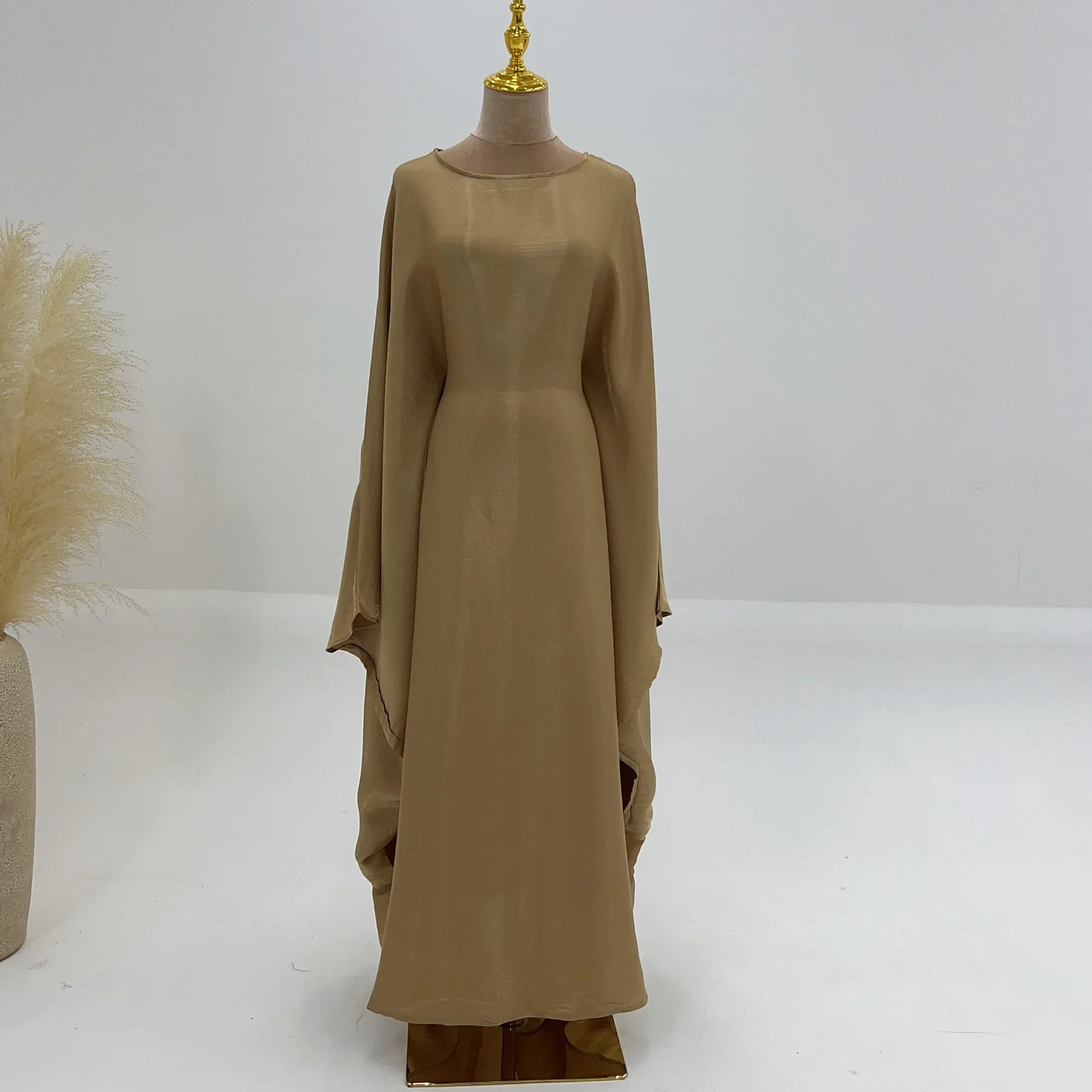 Femme Musulman Shiny Abayas for Women Muslim Prayer Dress Dubai Turkey Kaftan Eid Djellaba Saudi Arabic Robe Islam Jalabiya Gown
