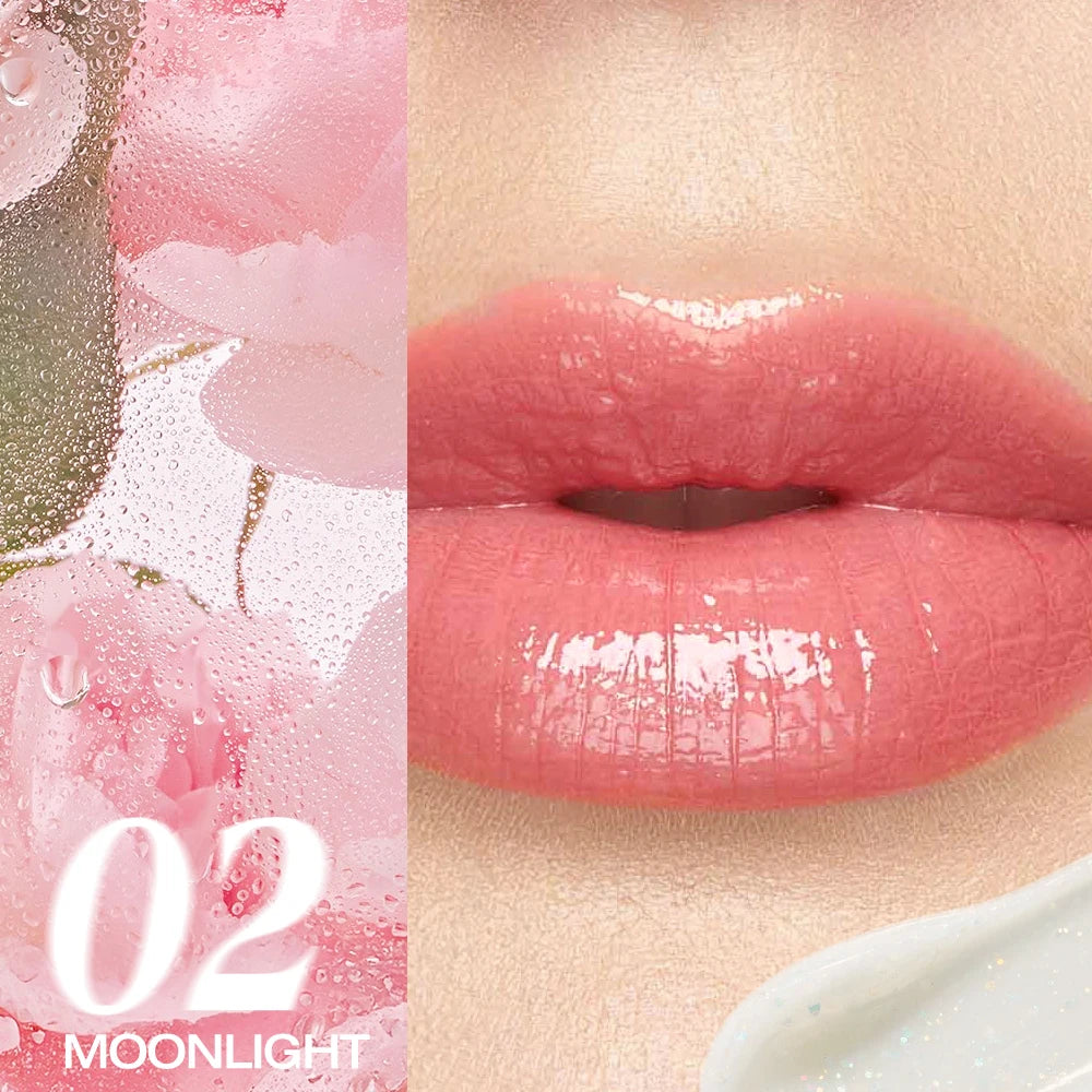 O.TWO.O Color Changing Lipstick Lip Blam Transferproof Long Lasting Non-stickyMoisturizing Glossy Shine 3-in-1 Lip Gloss Makeup