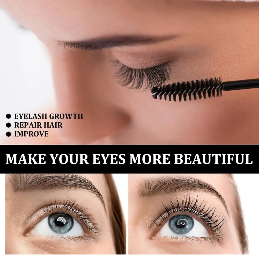 Eyelash Fast Grow Serum Lengthen Thicken Natural Curl Enlargement Voluminous Eyelash Enhancer Serum Eyebrows Thicker
