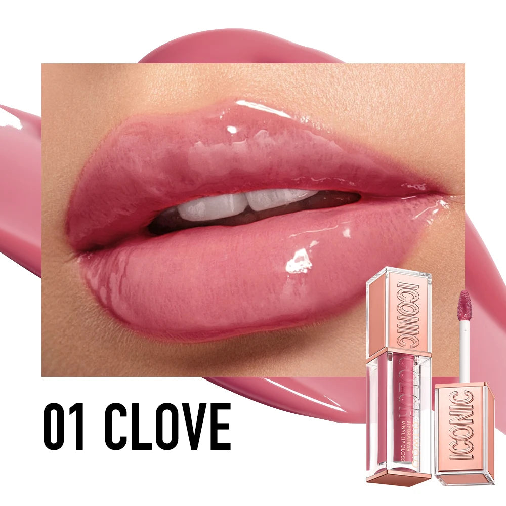 O.TWO.O Lip Gloss Lip Tint Moisturizing Long Lasting Glow Lightweight Hydrating  Non-Sticky Plump Red High-shine Lip Makeup