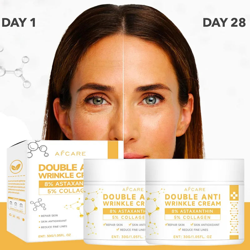 Anti Wrinkle Astaxanthin Collagen Cream 2025 New Anti Aging Ingredient Repairing Moisturizing Nourishing Korea Face Skin Care