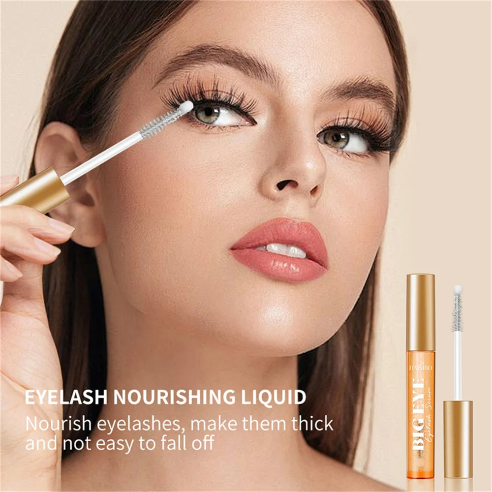 Fast Eyelash Growth Serum 7 Days Natural Eyelash Enhancer Longer Fuller Thicker Curling Lash Treatment Eye Care Products Makeup