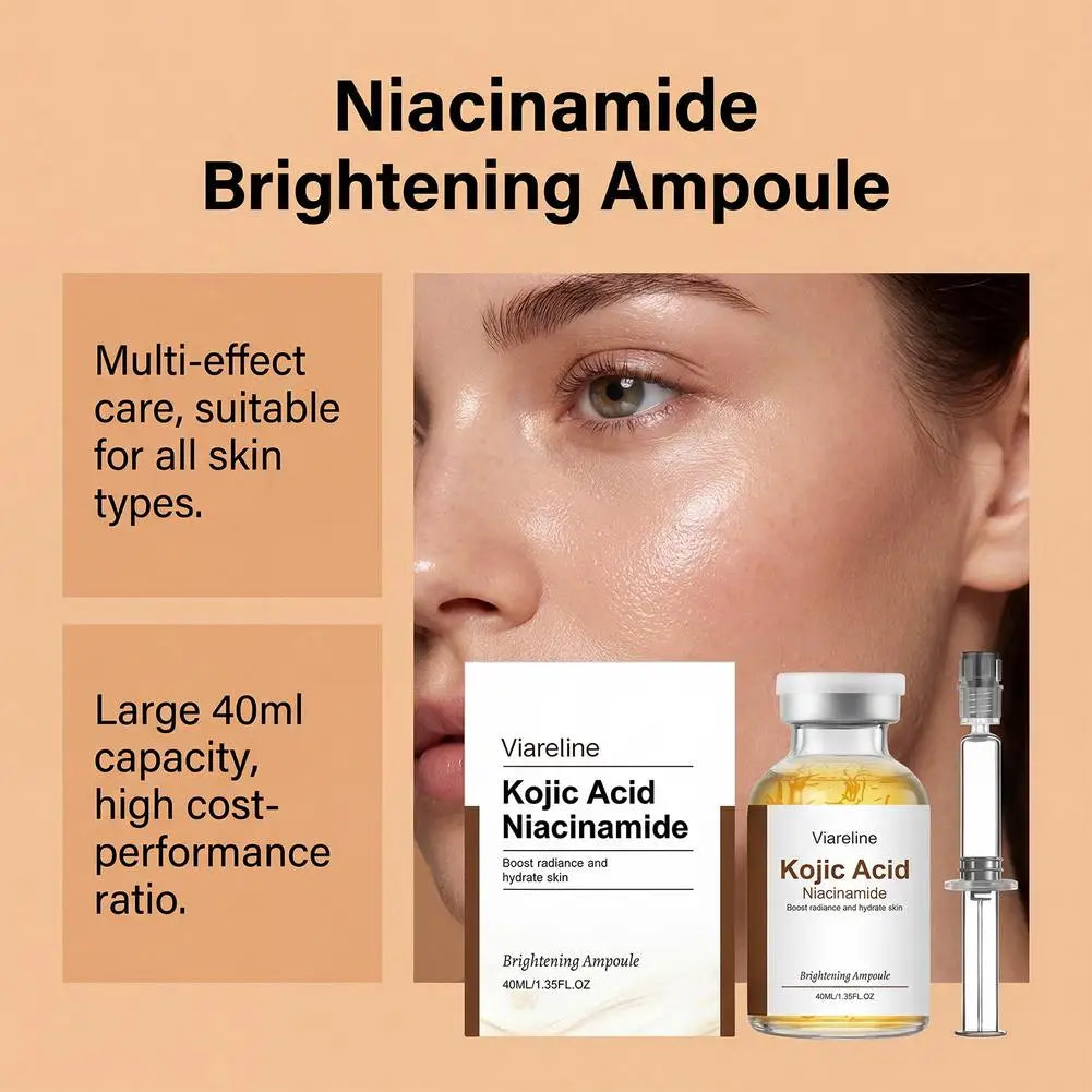 Kojic Acid Niacinamide Serum Ampoule Advanced Skincare Deep Repair Renew Skin Brighten Tone Strengthen Barrier Facial Essence
