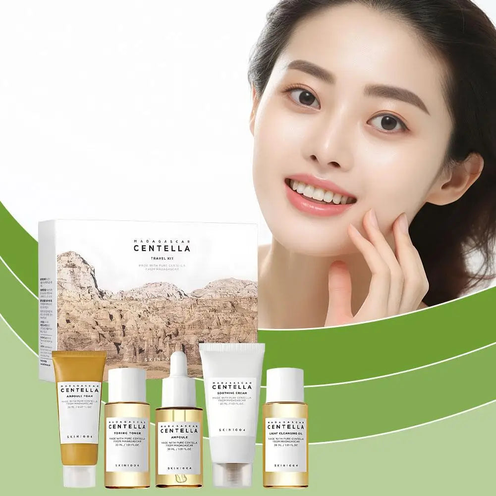 CENTELLA Centella Asiatica Travel Kit Selected Centella Asiatica Ingredients Brighten Skin Tone Gently Repair The Skin Barrier