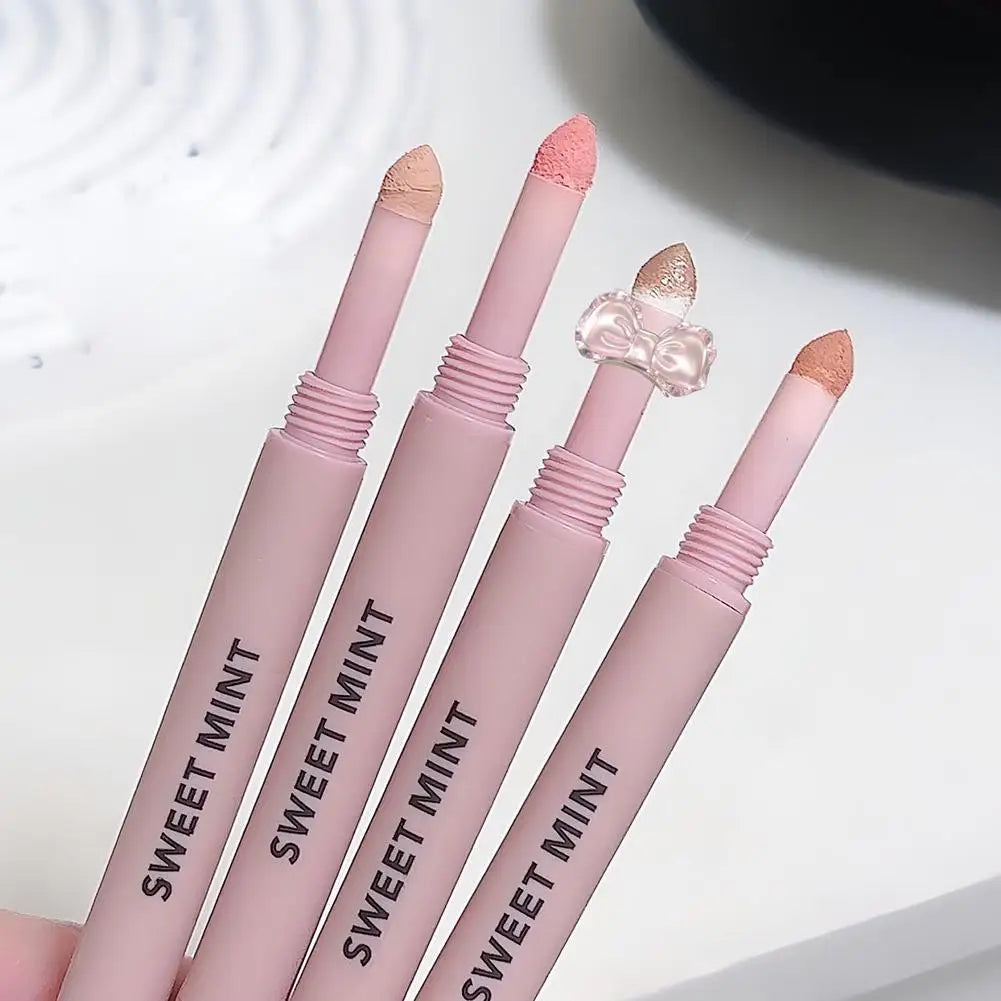 Meniscus Double-end Lying Silkworm Eyeliner Pencil Diamond Glitter Matte Aegyosal Pen Brightening Cream Shadow Highligher Makeup