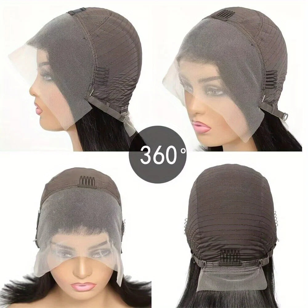 13x4 Lace Front Wigs Pixie Cut Wig Human Hair Deep Wave Wig Short Curly Natural Wigs for Woman