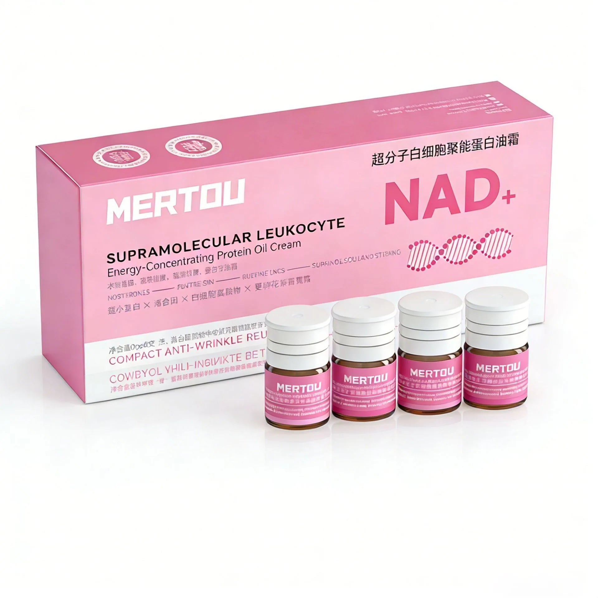 DNA White Blood Cell Hydrating Anti-Wrinkle Essence Fade Fine Lines Facial Moisturizing brightning Anti Aging Firming Skin Care