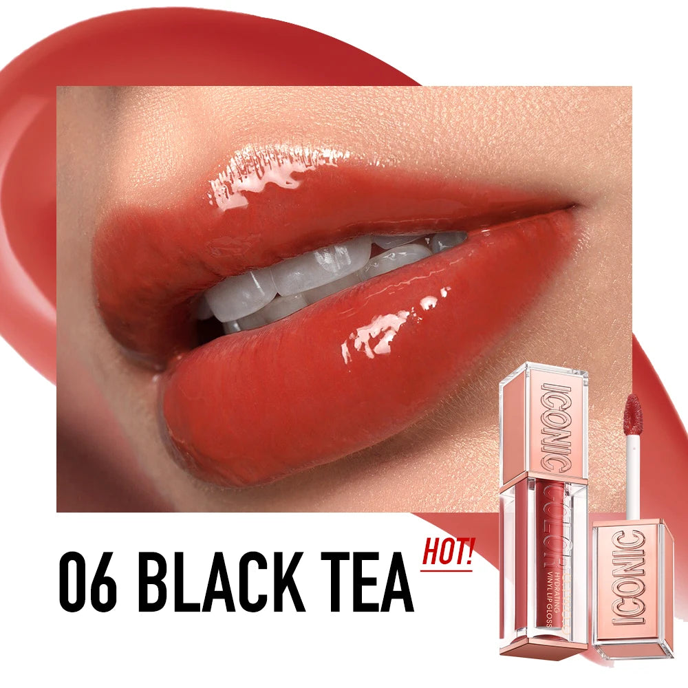 O.TWO.O Lip Gloss Lip Tint Moisturizing Long Lasting Glow Lightweight Hydrating  Non-Sticky Plump Red High-shine Lip Makeup