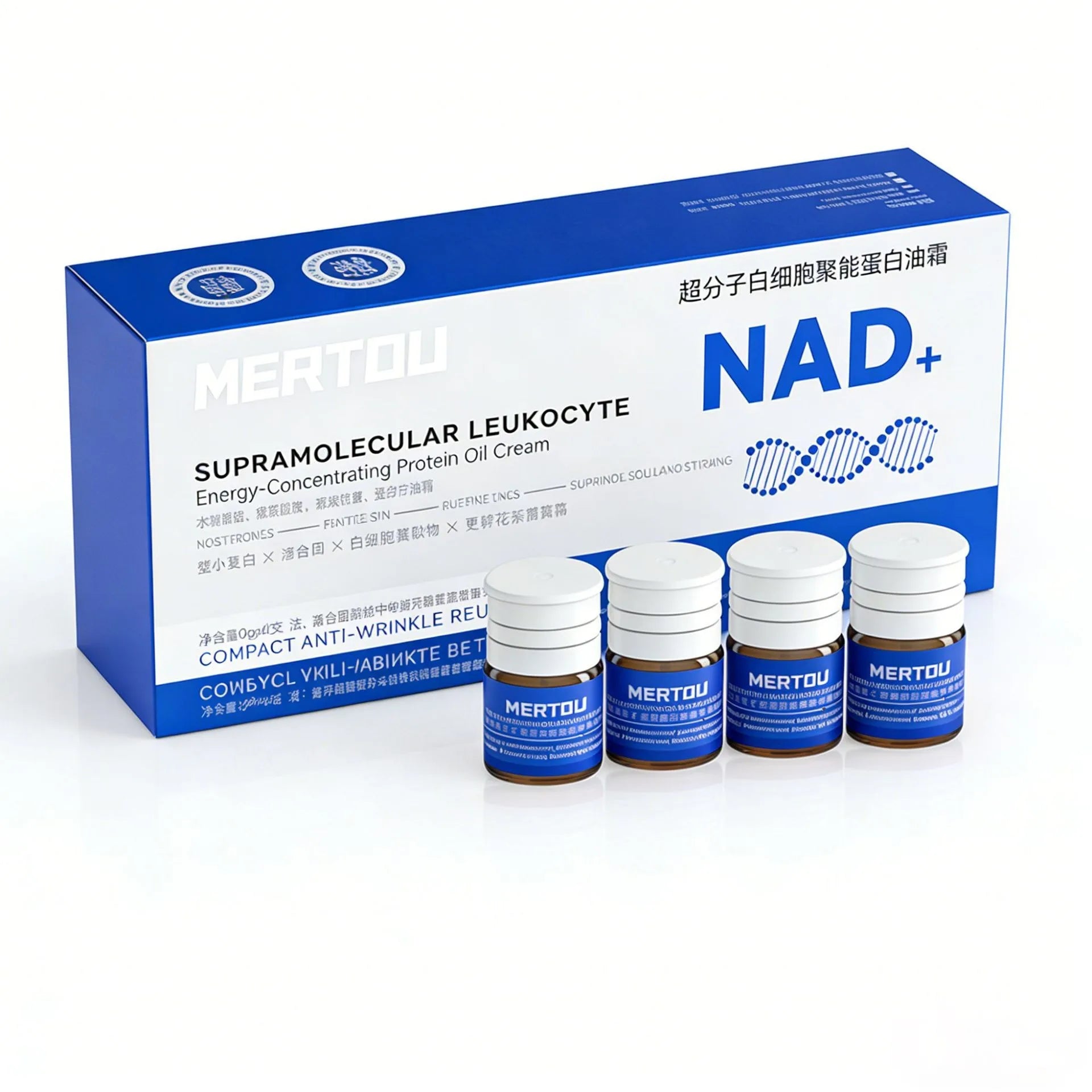 DNA White Blood Cell Hydrating Anti-Wrinkle Essence Fade Fine Lines Facial Moisturizing brightning Anti Aging Firming Skin Care