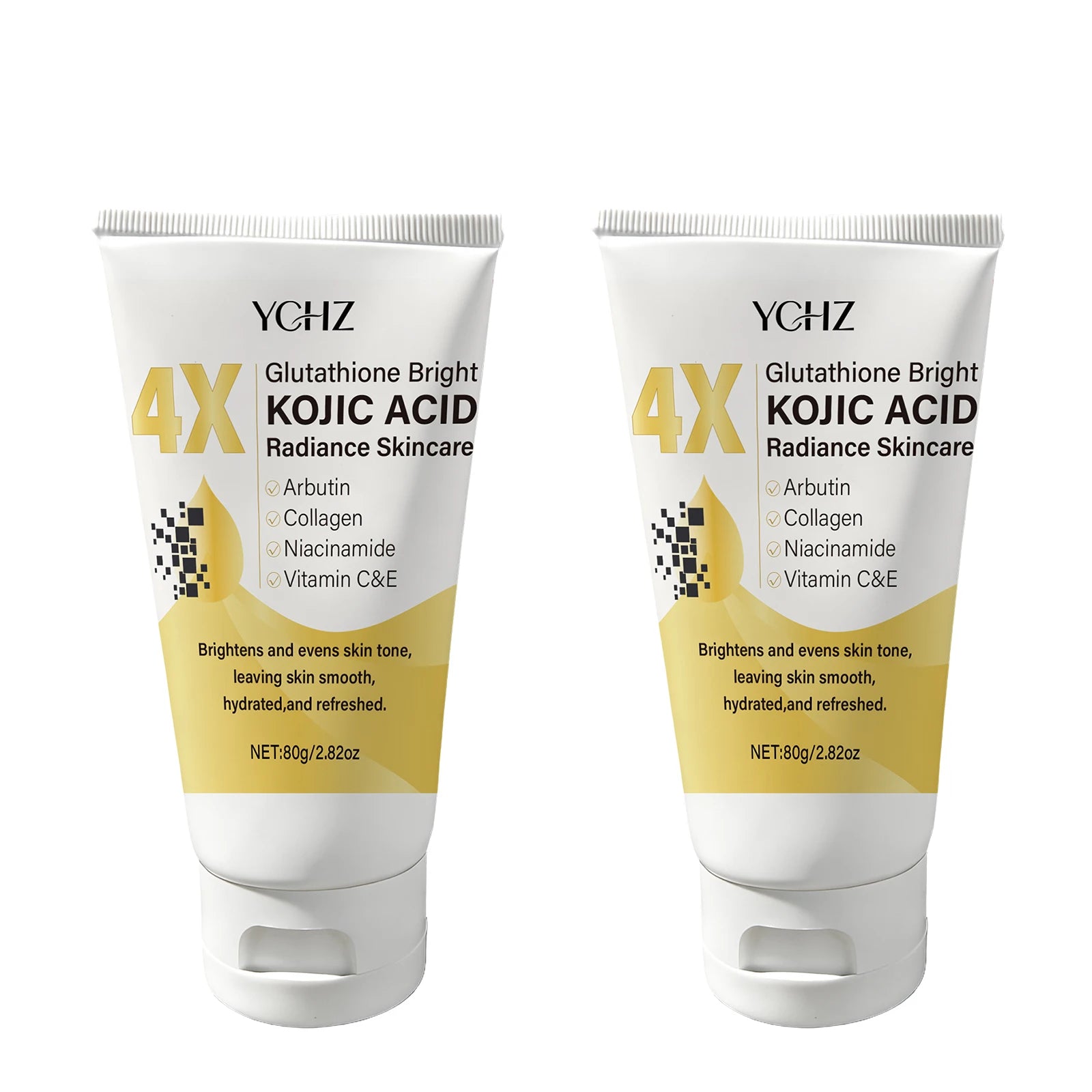 Kojic Acid Face Cream Evens Out Skin Tone, Eliminates Dark Spots and Dullness - Non-Greasy, Suitable for Both Men and Women - Whitening and Moisturizing Cream, for Day and Night Use