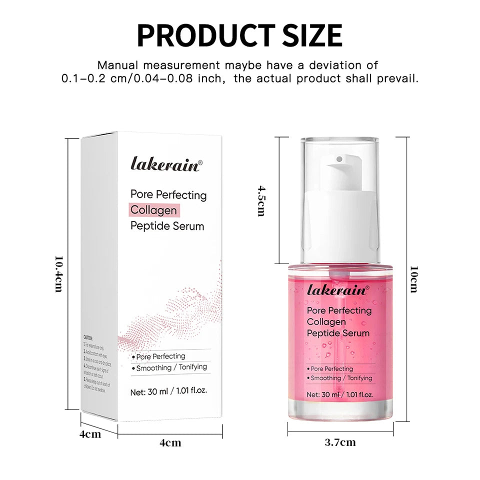 Lakerain Collagen Peptide Essence Deep Moisturizing Gentle Barrier Repair Elasticity and Smooth Complexion Skin Care Serum