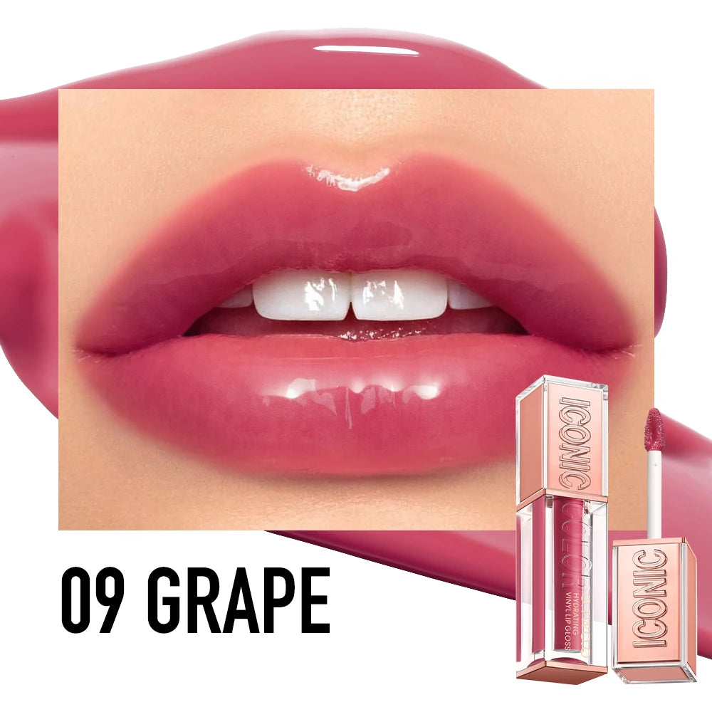 O.TWO.O Lip Gloss Lip Tint Moisturizing Long Lasting Glow Lightweight Hydrating  Non-Sticky Plump Red High-shine Lip Makeup