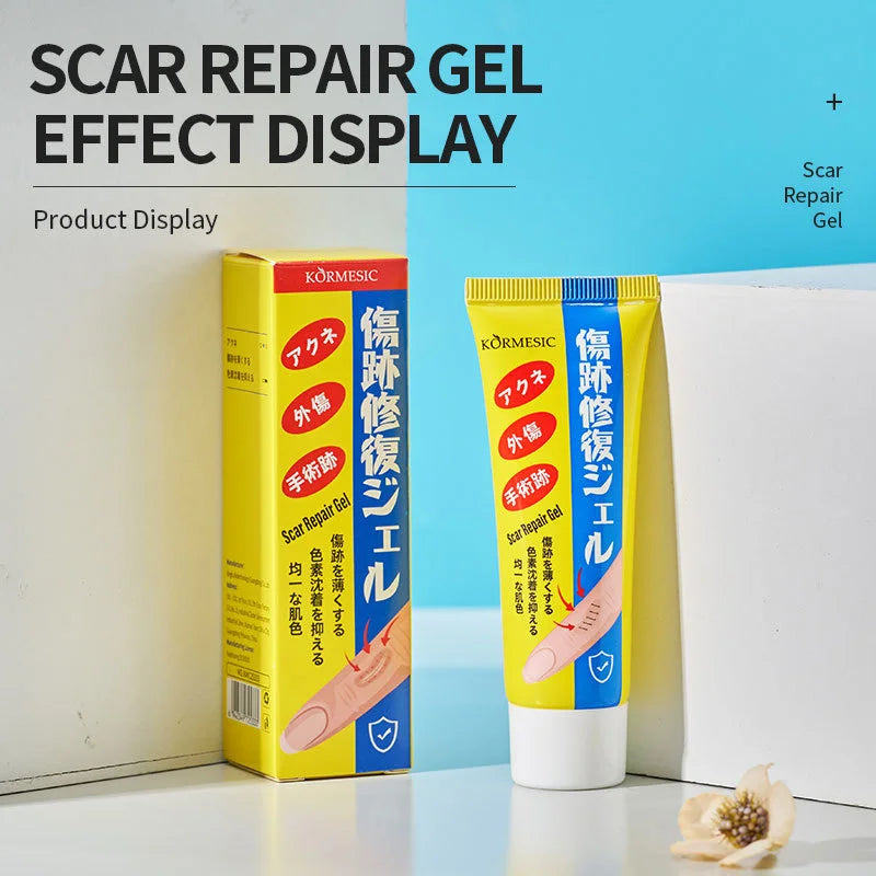 Fast Scar Removal Cream Treatment Stretch Marks Burn Surgical Scar Acne Spots Repair Gel Whitening Moisturizing Smooth Skin Care