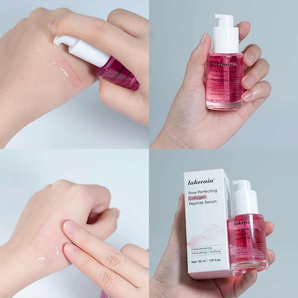Lakerain Collagen Peptide Essence Deep Moisturizing Gentle Barrier Repair Elasticity and Smooth Complexion Skin Care Serum