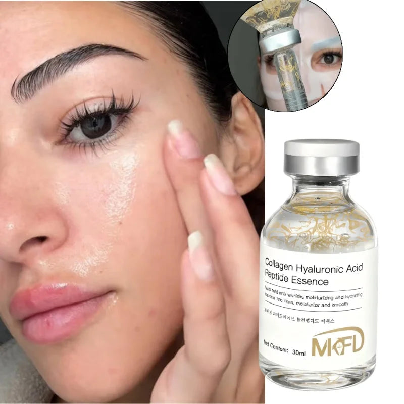 Korean Silk Collagen Essence Serum Deep Collagen Intensive Revitalizing Essence Cream Peptide Firming Face Women Hydrating Care