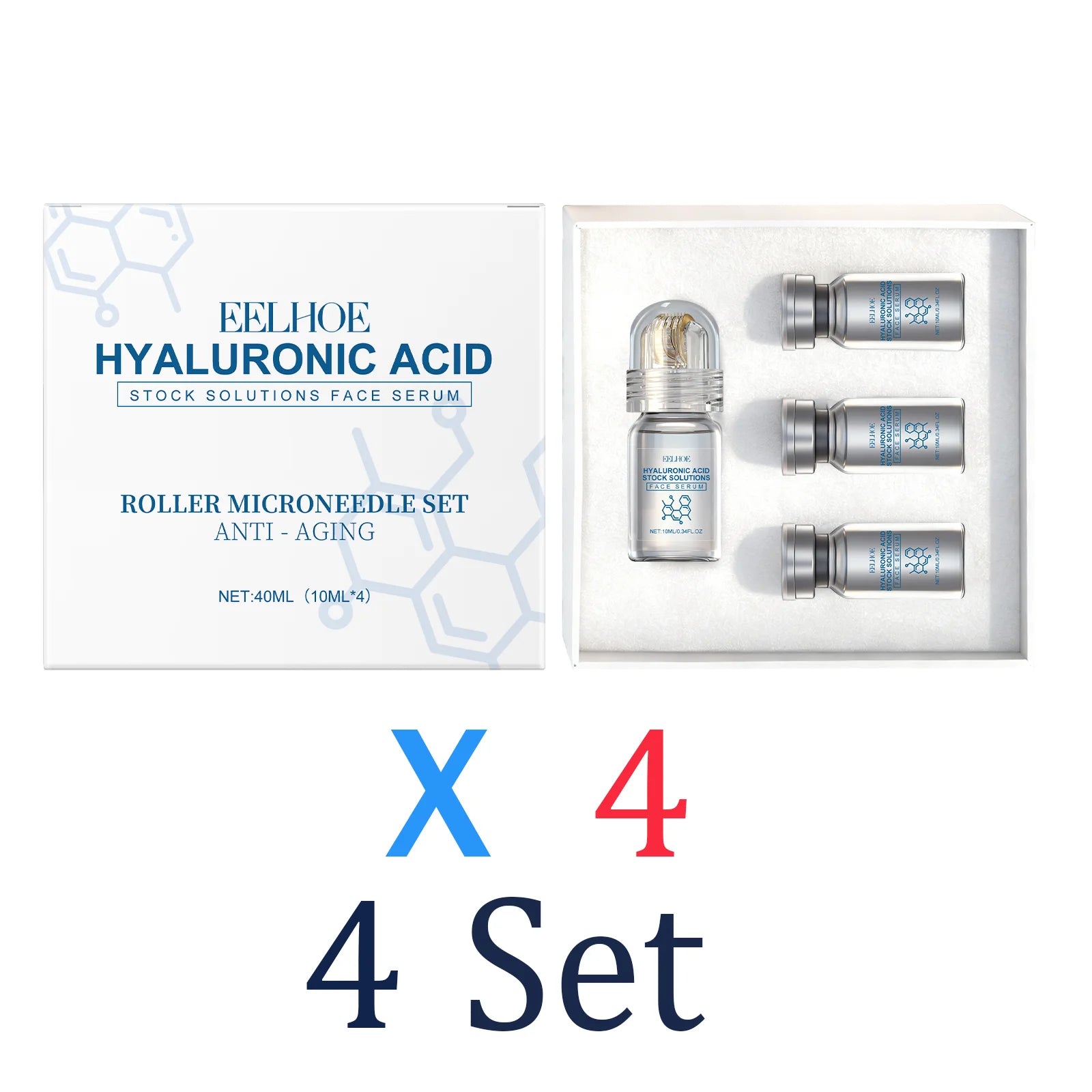 Facial serum Microneedle Roller Set 0025mm Niacinamide serum Moisturizing  Winter skincare Barrier Protection Moisturizer 40ml