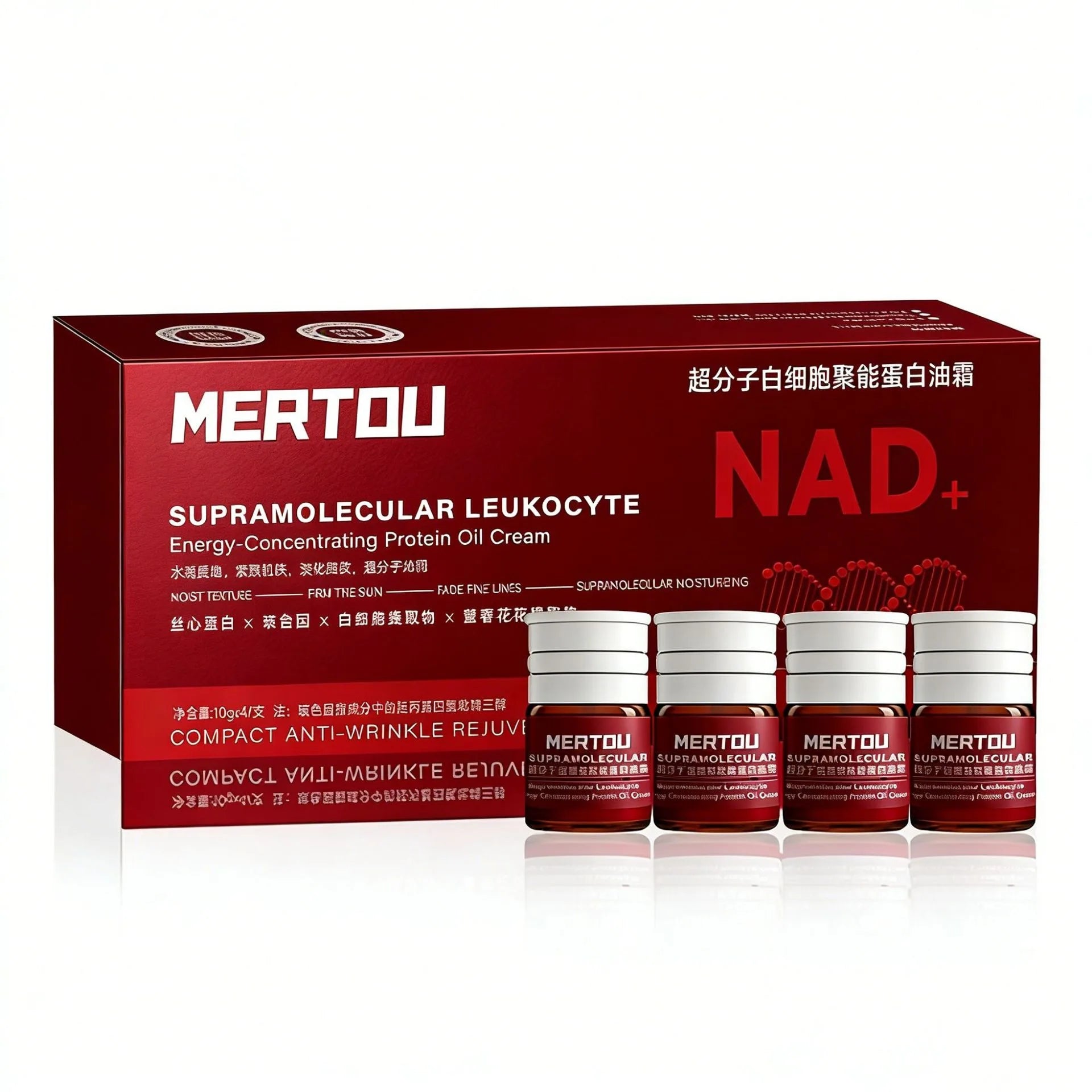 DNA White Blood Cell Hydrating Anti-Wrinkle Essence Fade Fine Lines Facial Moisturizing brightning Anti Aging Firming Skin Care
