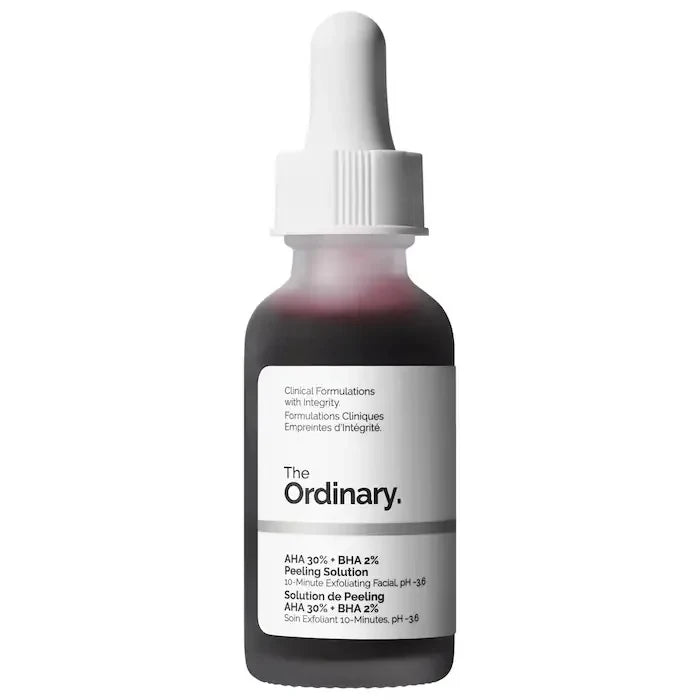 Hyaluronic Acid 2%+B5 Hydrating Serum Iacinamide 10%+Zinc 1% Serum 30ml AHA 30% + BHA 2% Peeling Solution 30ml Improve The Skin