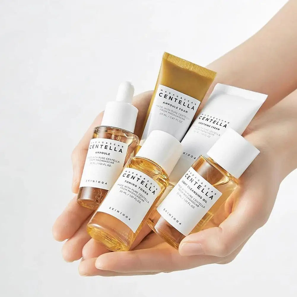 CENTELLA Centella Asiatica Travel Kit Selected Centella Asiatica Ingredients Brighten Skin Tone Gently Repair The Skin Barrier