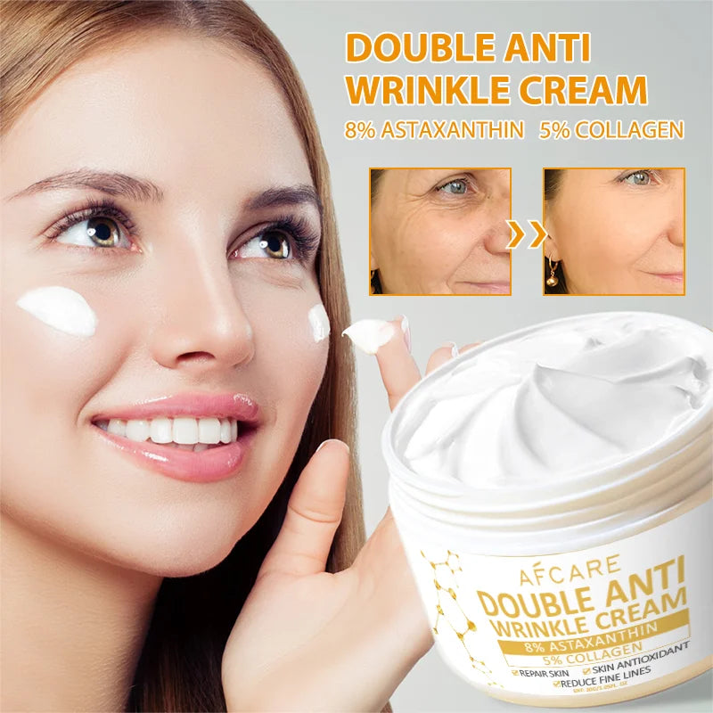 Anti Wrinkle Astaxanthin Collagen Cream 2025 New Anti Aging Ingredient Repairing Moisturizing Nourishing Korea Face Skin Care