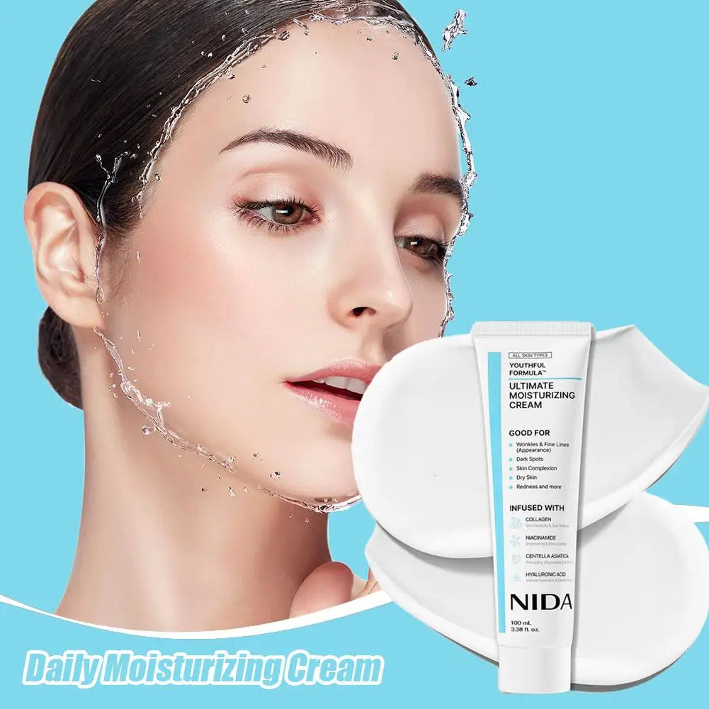 NIDA Korea Moisturizing Ultimate Cream Anti-Aging Propolis Essence Deeply Moisturizing Skin Care Retinol Revitalizing Eye Cream