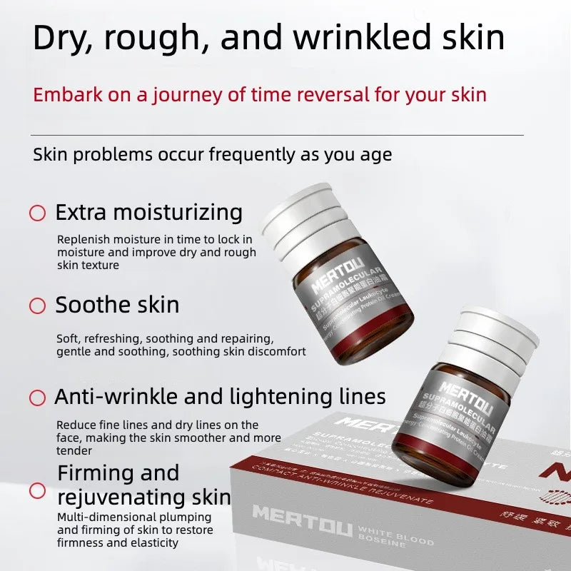 DNA White Blood Cell Hydrating Anti-Wrinkle Essence Fade Fine Lines Facial Moisturizing brightning Anti Aging Firming Skin Care
