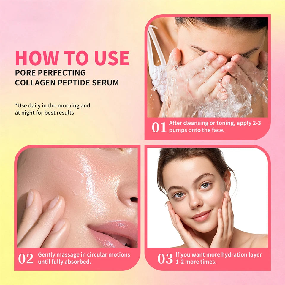 Lakerain Collagen Peptide Essence Deep Moisturizing Gentle Barrier Repair Elasticity and Smooth Complexion Skin Care Serum