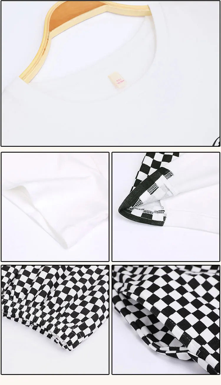 Spring Summer Pure Cotton Womens Pajama Sets Sexy Black Nightwear Casual Pyjama Long Pants Sleepwear Suits Homewear Fashion