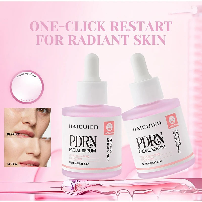 PDRN Essence Moisturizing Spray Hydrating Clear Lasting Hydrating Skincare Set Refreshing NonGreasy Fast-Acting Brighten Essence