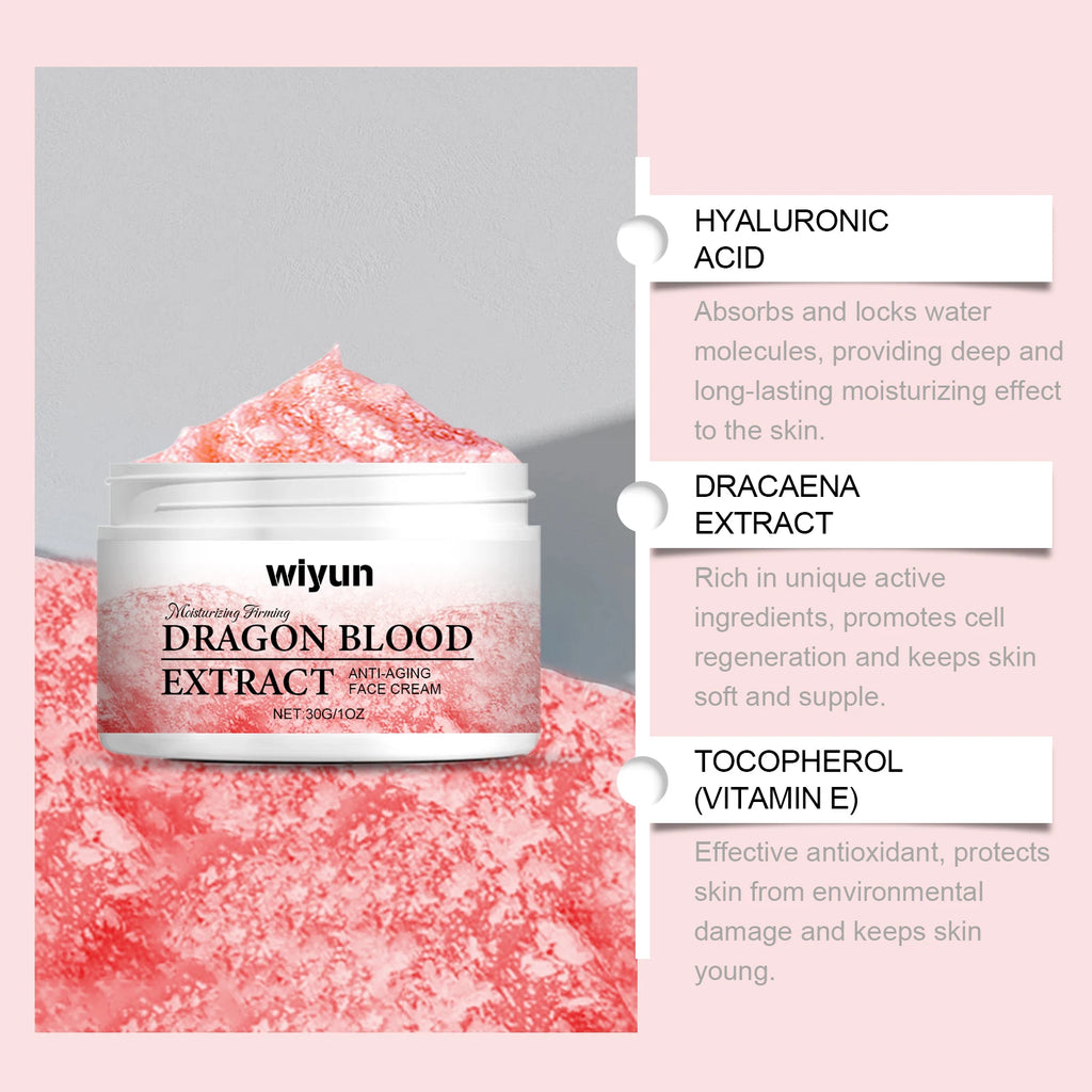 Dragon Blood Cream Moisturizer Skin Rejuvenating Lazy Facial Cream Improve Dry Rough Skin Korean Cosmetics For Face Cream