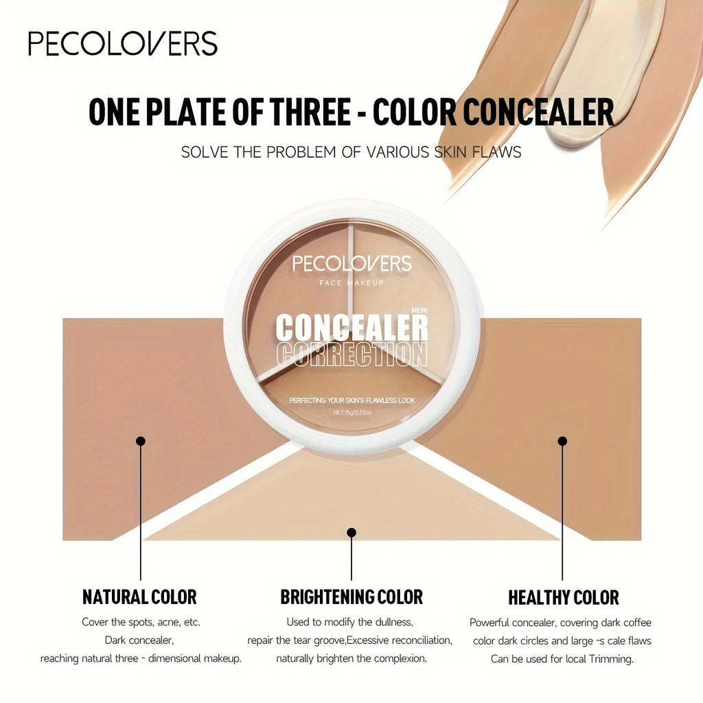 Waterproof Long Lasting Full Coverage for Acne Mark Dark Circles Eye Contour Concealer Palette Moisturizing Face Makeup