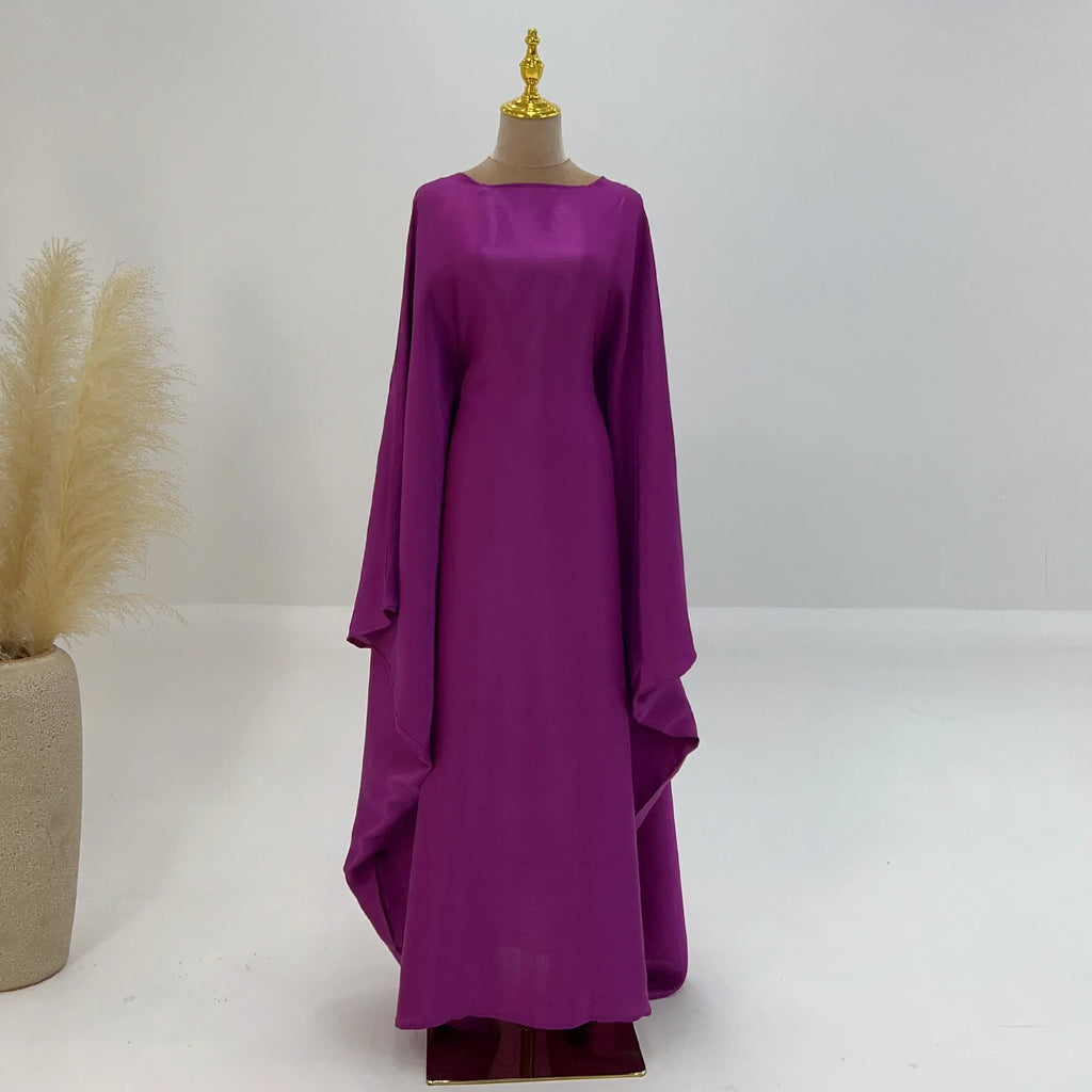 Femme Musulman Shiny Abayas for Women Muslim Prayer Dress Dubai Turkey Kaftan Eid Djellaba Saudi Arabic Robe Islam Jalabiya Gown
