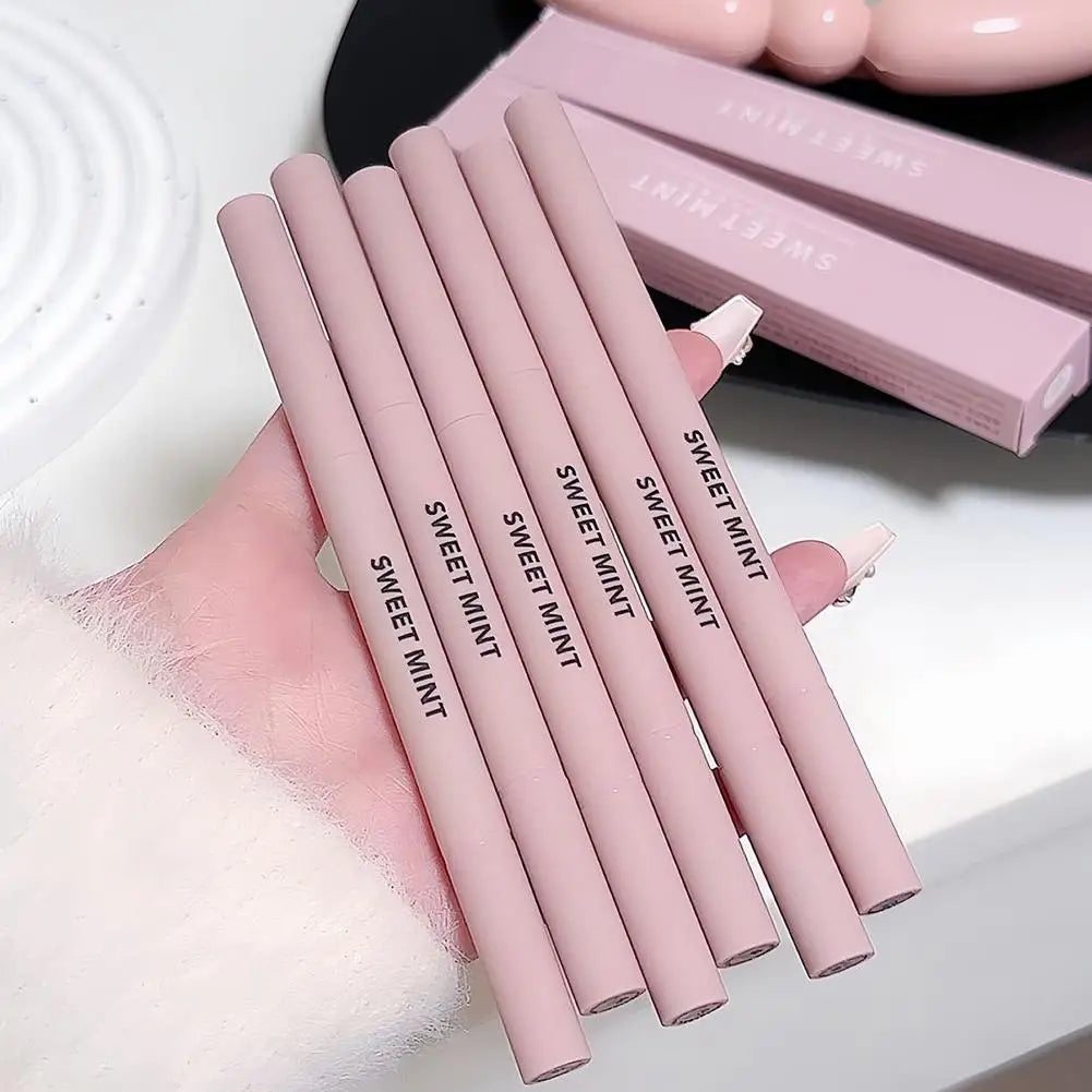 Meniscus Double-end Lying Silkworm Eyeliner Pencil Diamond Glitter Matte Aegyosal Pen Brightening Cream Shadow Highligher Makeup