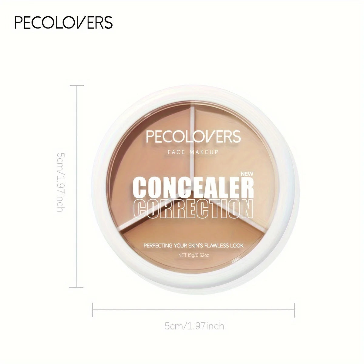 Waterproof Long Lasting Full Coverage for Acne Mark Dark Circles Eye Contour Concealer Palette Moisturizing Face Makeup