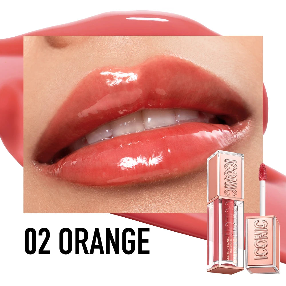 O.TWO.O Lip Gloss Lip Tint Moisturizing Long Lasting Glow Lightweight Hydrating  Non-Sticky Plump Red High-shine Lip Makeup