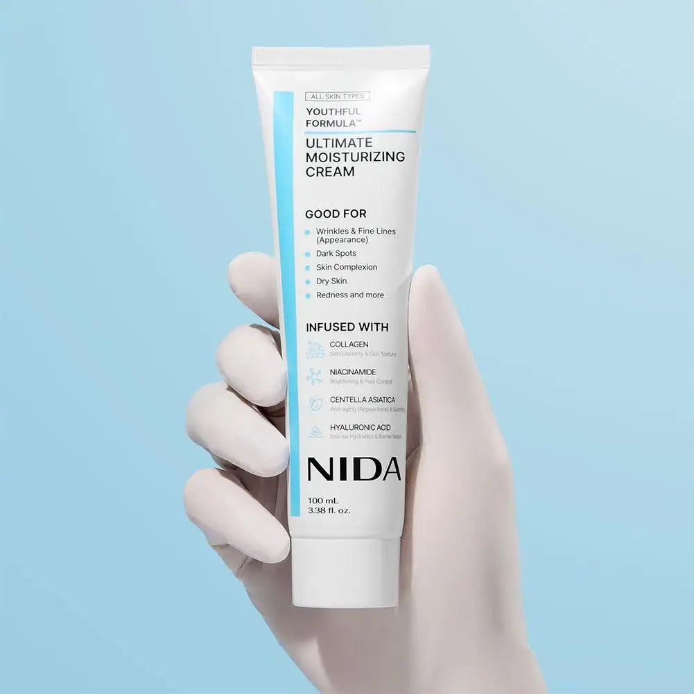 NIDA Korea Moisturizing Ultimate Cream Anti-Aging Propolis Essence Deeply Moisturizing Skin Care Retinol Revitalizing Eye Cream