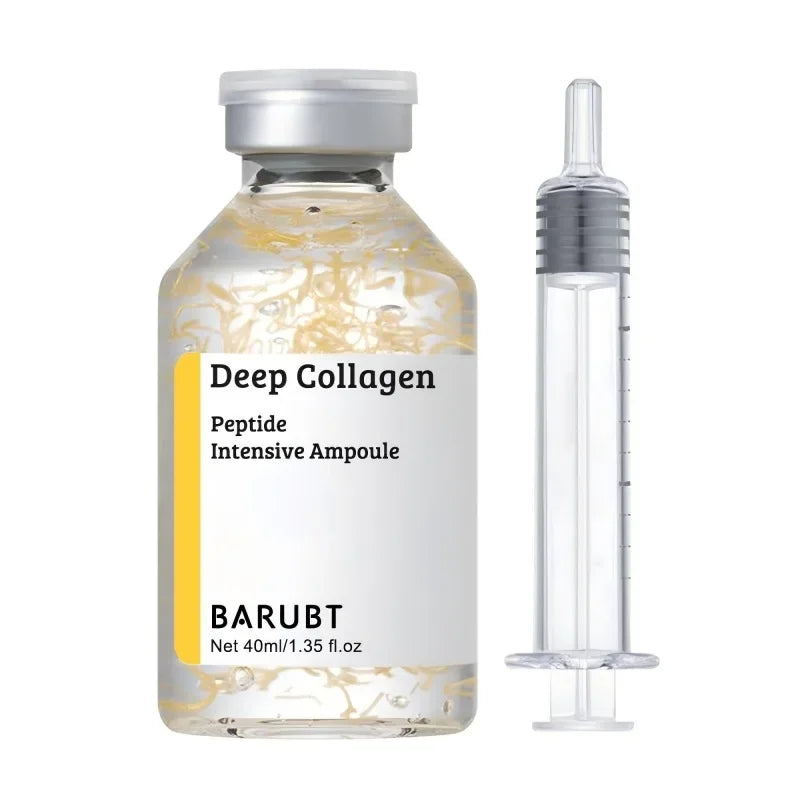 Korean Silk Collagen Essence Serum Deep Collagen Intensive Revitalizing Essence Cream Peptide Firming Face Women Hydrating Care