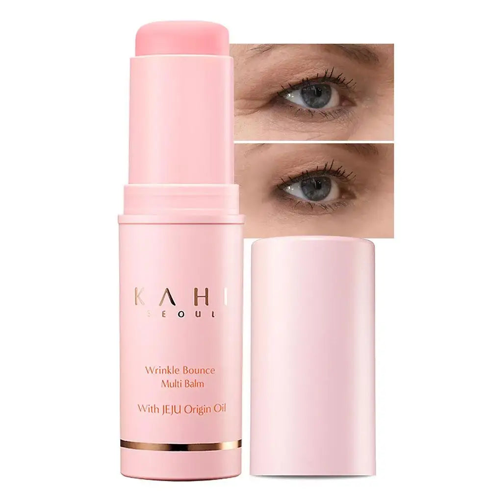 Korean Bounce Multi Balm Collagen Pink Stick Wrinkle Bounce Balm Multi Cream Dull Cosmetics Skin Care